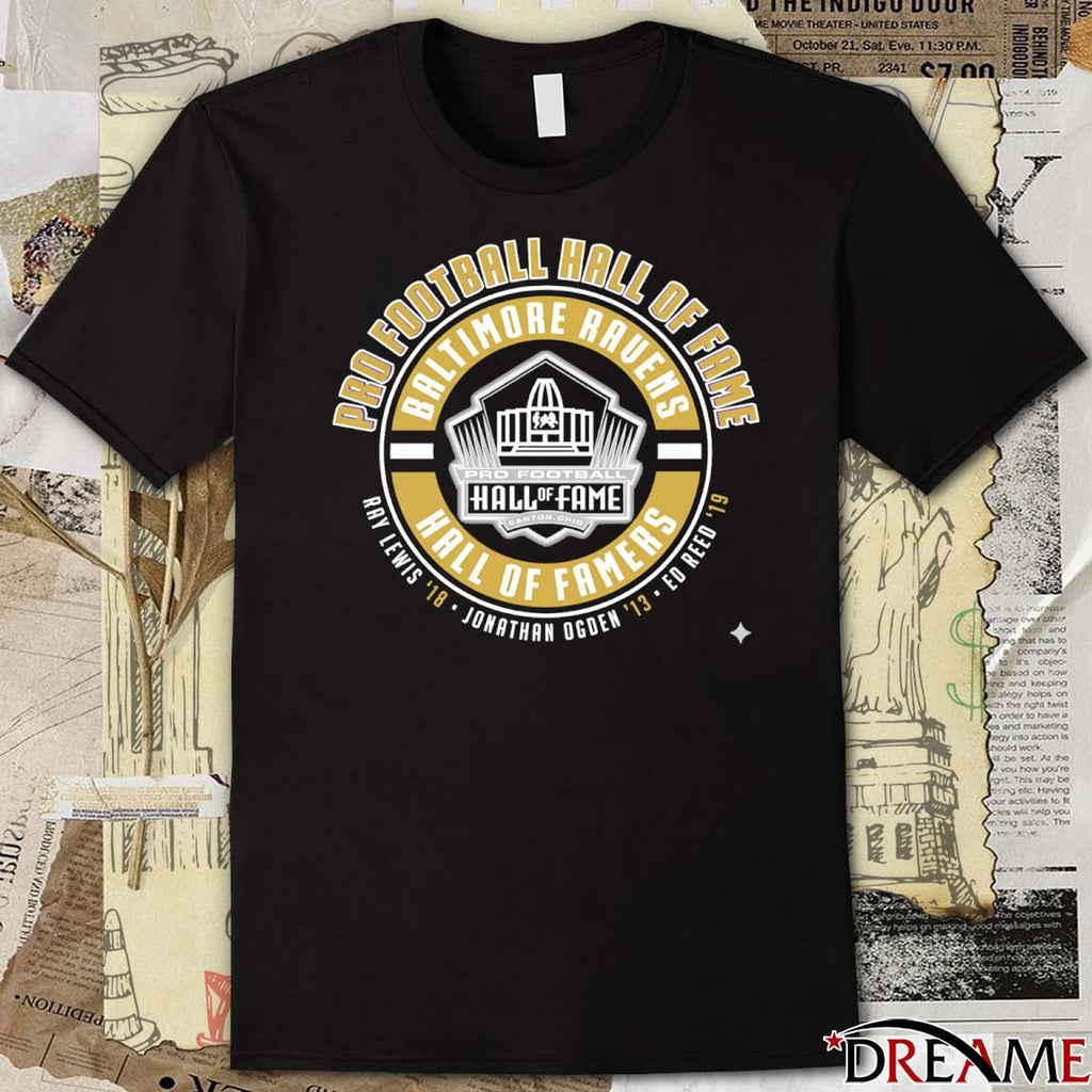2025 Baltimore Ravens Pro Football Hall of Famers Canton Ohio t-shirt