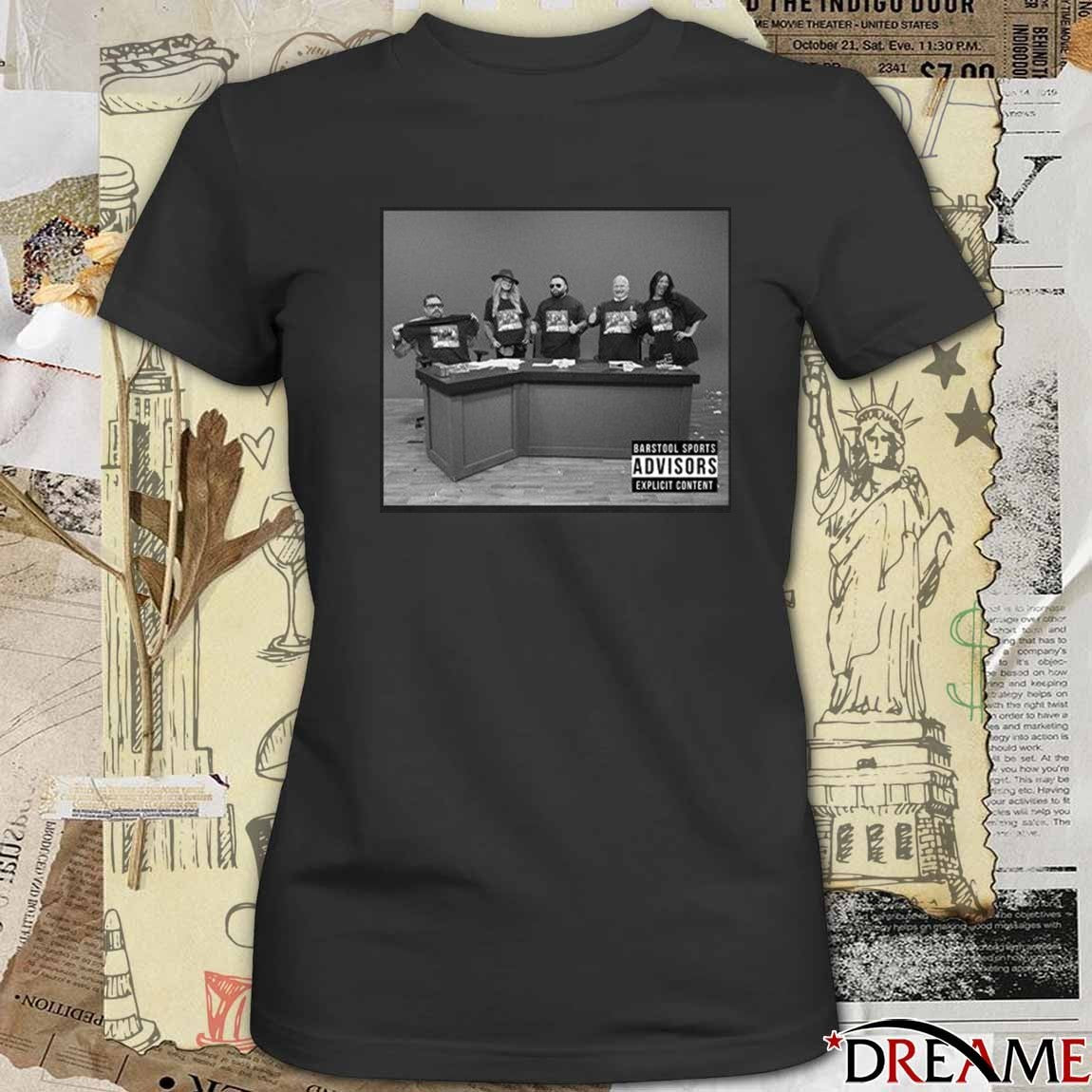 2025 Barstool Sports Advisors Explicit Content Season 8 II t-shirt