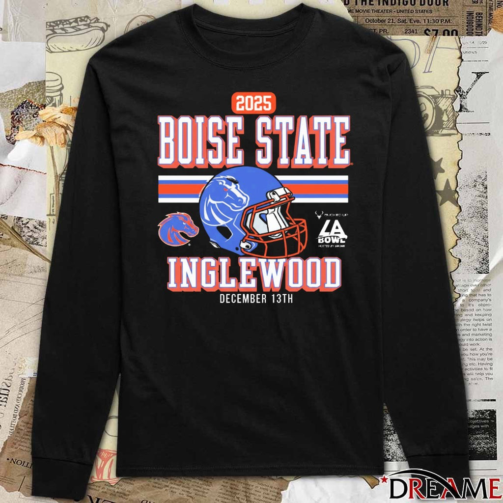 2025 Boise State Broncos Inglewood December 13th LA Bowl t-shirt