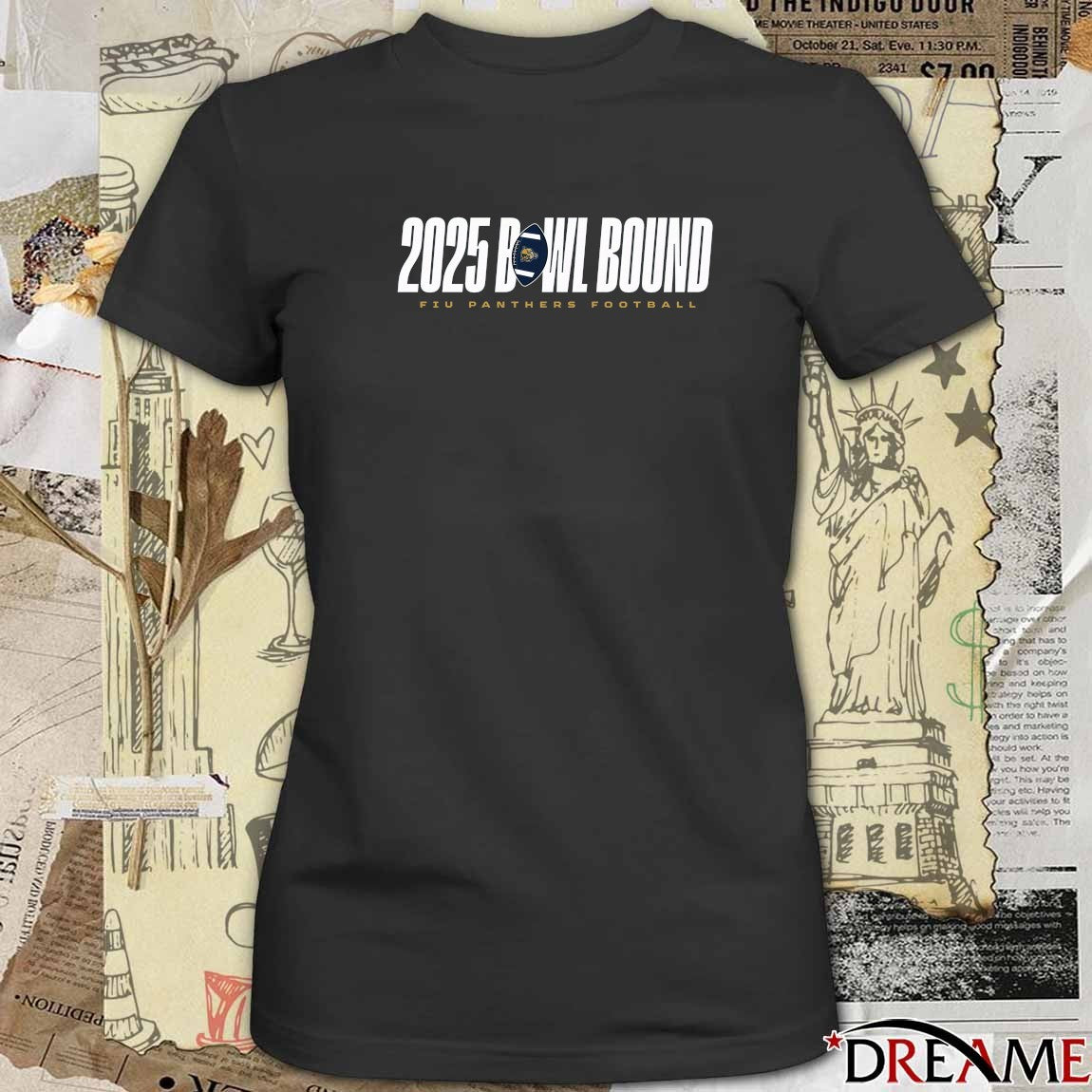 2025 Bowl Bound FIU Panthers Panthers Football t-shirt