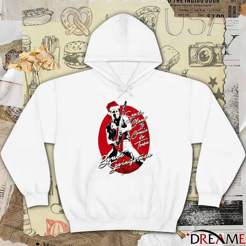 2025 Bruce Springsteen Santa Claus Is Coming To Town New t-shirt