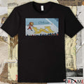 2025 Brutus Buckeye Ohio State and Michigan The Game Snowy Painting t-shirt