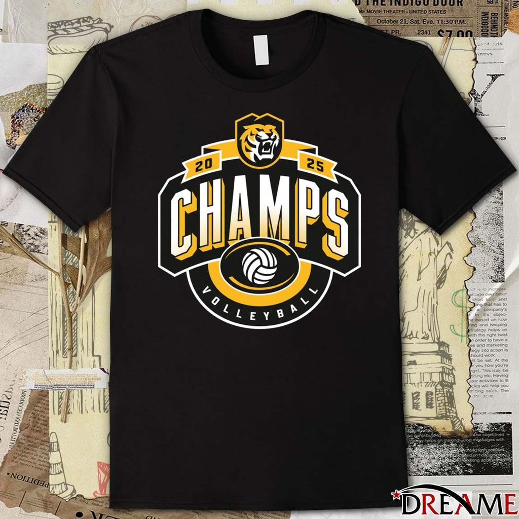 2025 Champs Colorado College Volleyball Logo t-shirt