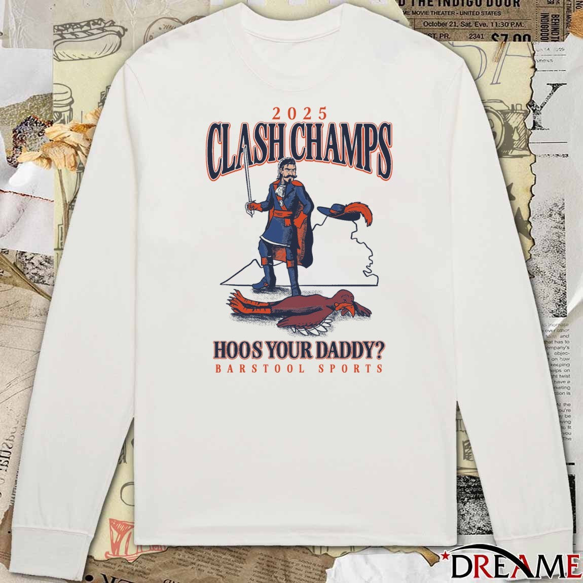 2025 Clash Champs Hoos Your Daddy Virginia Cavaliers Vs Virginia Tech Hokies t-shirt