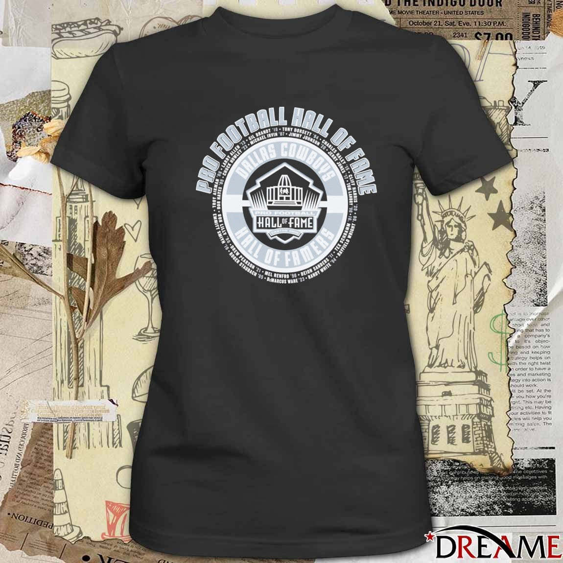 2025 Dallas Cowboys Pro Football Hall of Famers Canton Ohio t-shirt