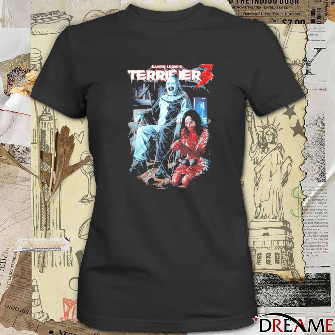 2025 Damien Leone’s Terrifier 3 Terrors In The Attic t-shirt