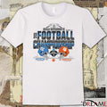 2025 Division II Football Championship McKinney TX North Carolina Tar Heels vs Clemson Tigers t-shirt