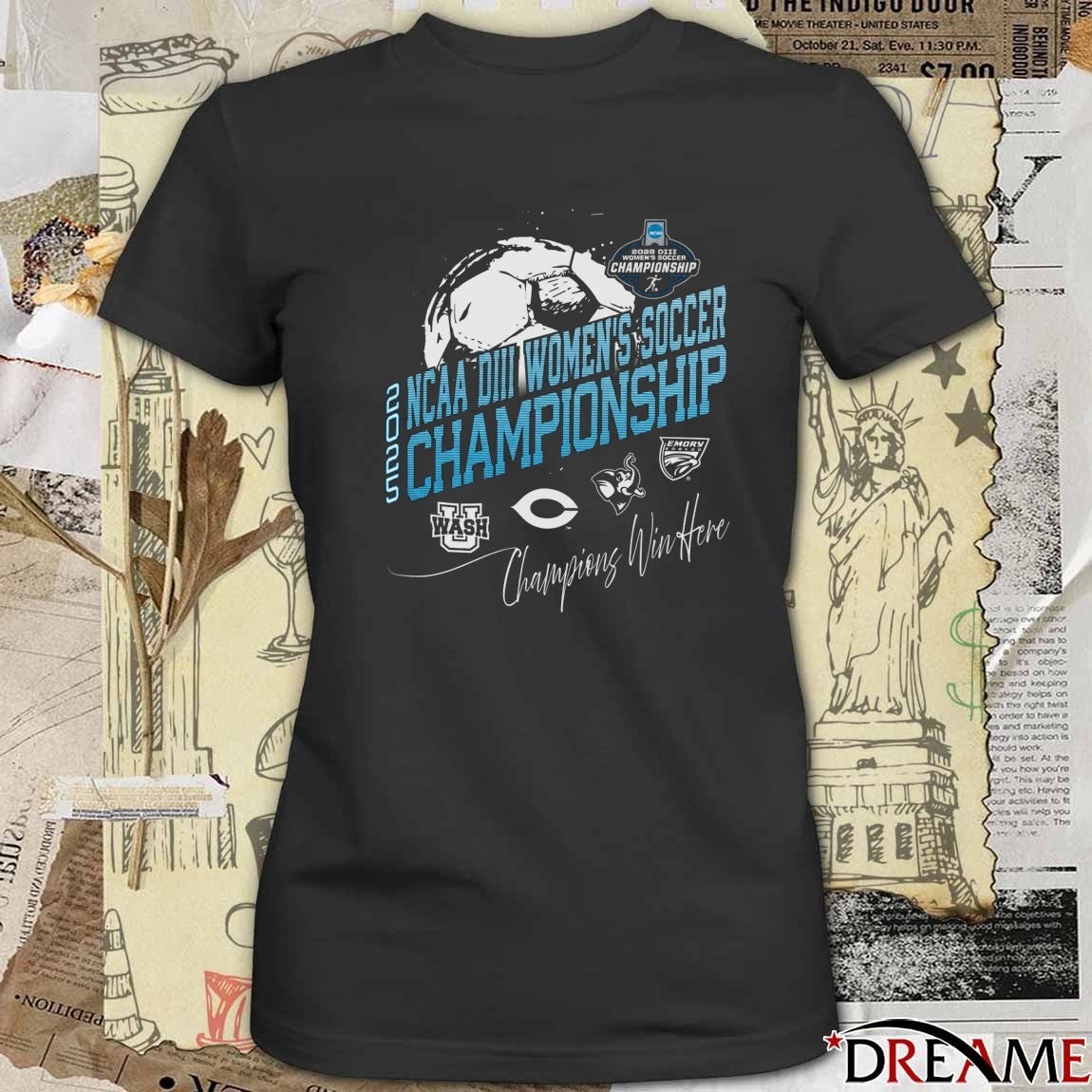 2025 Division III Women’s Soccer Championship – Champion Win Here t-shirt
