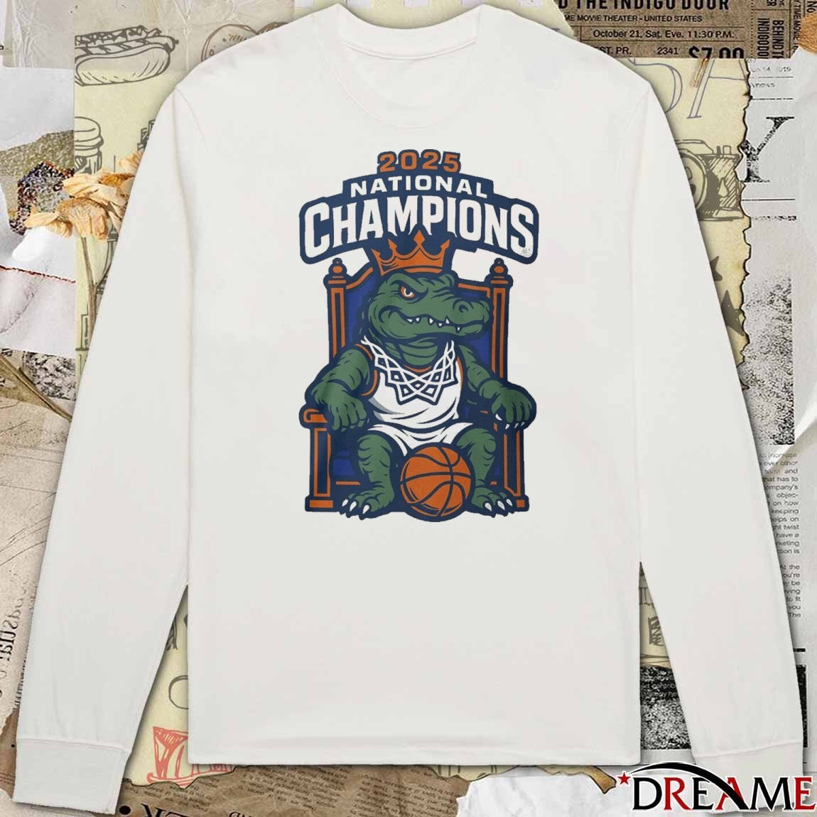2025 Florida Gators Men’s Basketball National Champions Mascot t-shirt