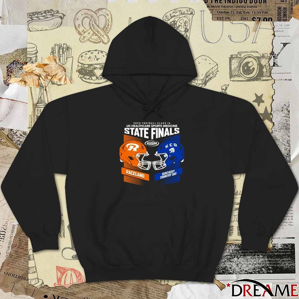 2025 Football Class 1A KHSAA UK Healthcare Sports Medicine State Finals Raceland Vs Kentucky Country Day Helmets t-shirt