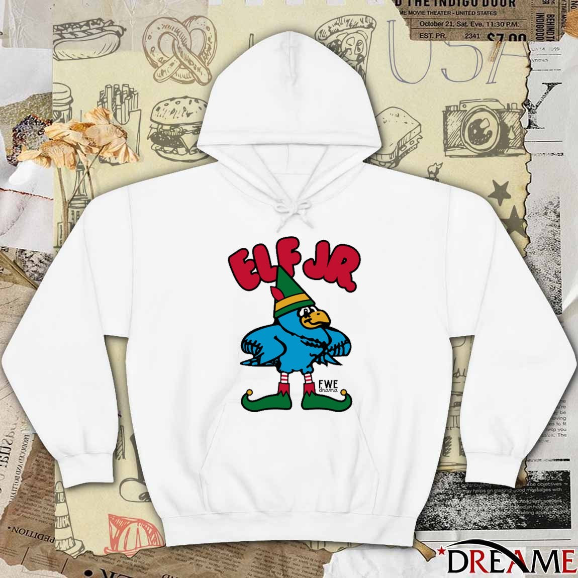 2025 Ft Wright Drama Elf Jr. Graphic t-shirt