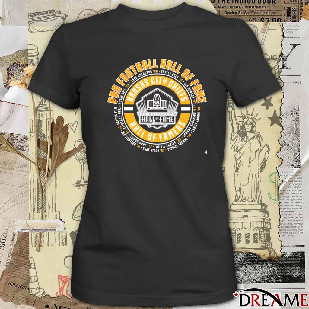 2025 Kansas City Chiefs Pro Football Hall of Famers Canton Ohio t-shirt