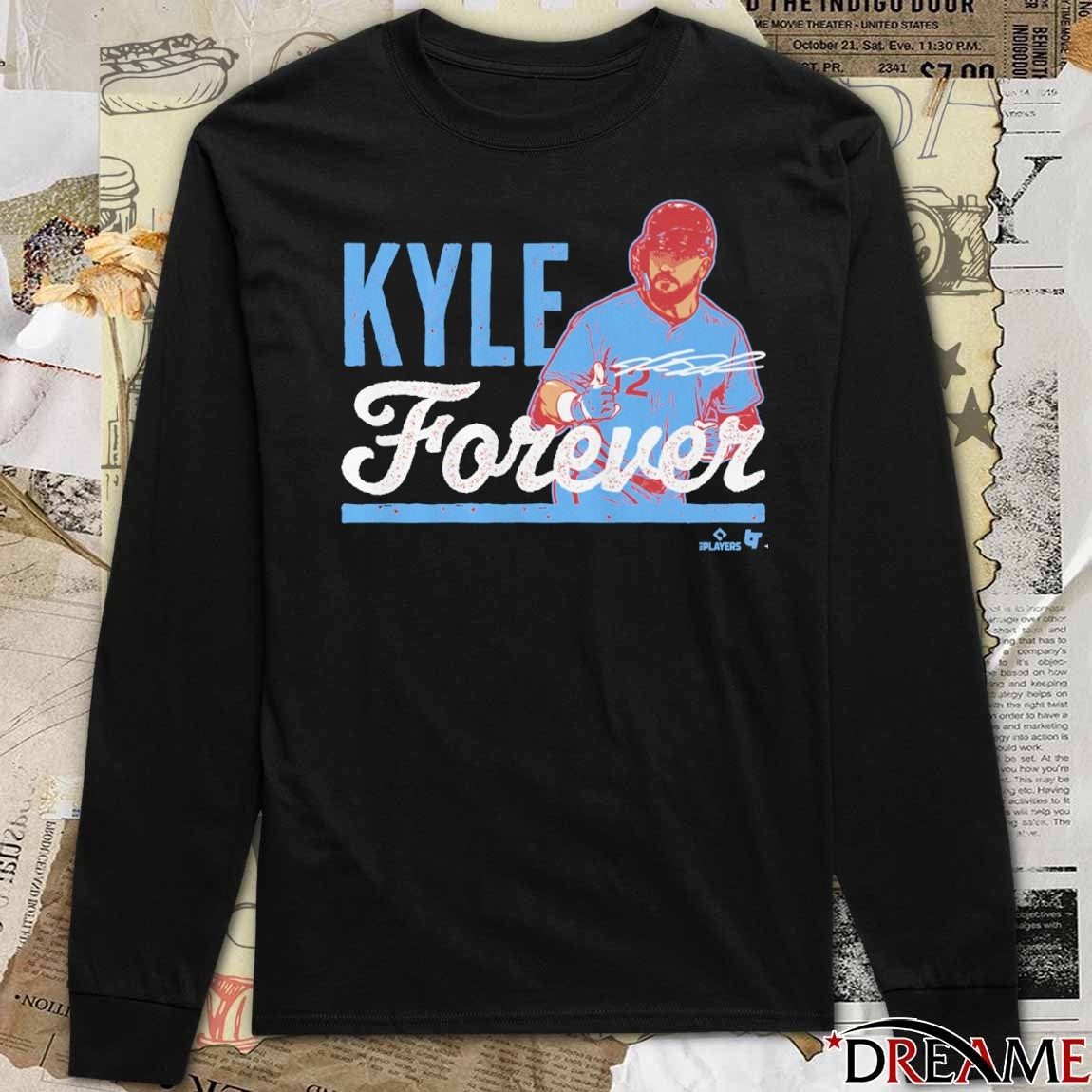 2025 Kyle Schwarber Forever Philadelphia Phillies MLB Signature t-shirt