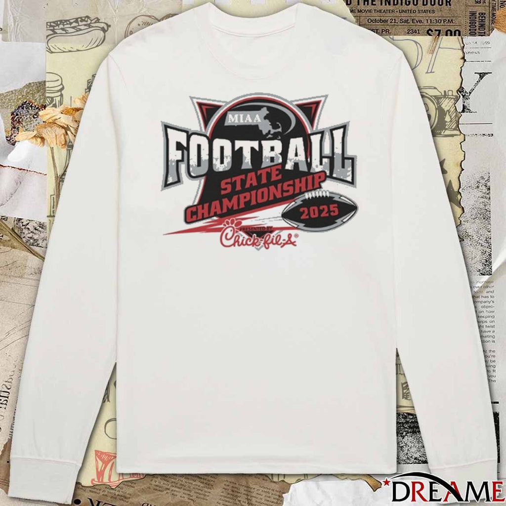 2025 MIAA Football State Championship Chick-fil-A Logo t-shirt