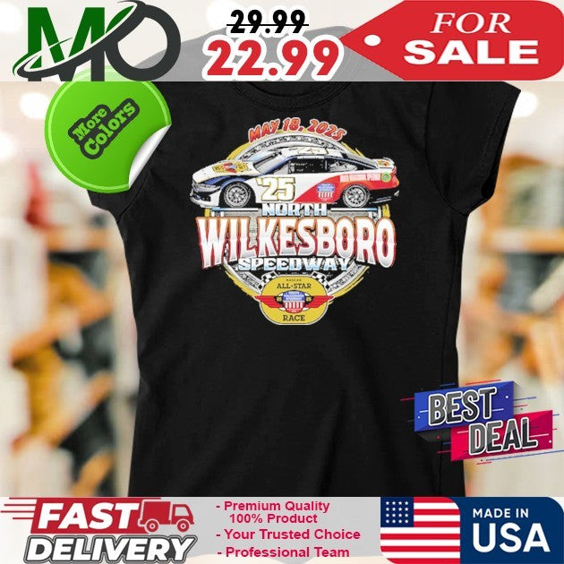 2025 NASCAR All-Star Race May 18 2025 North Wilkesboro Speedway Shirt