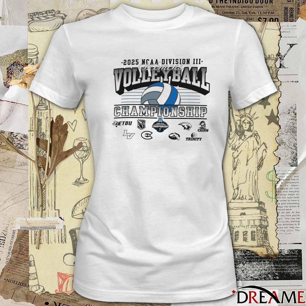 2025 NCAA Division III Women’s Volleyball Championship – Champion t-shirt
