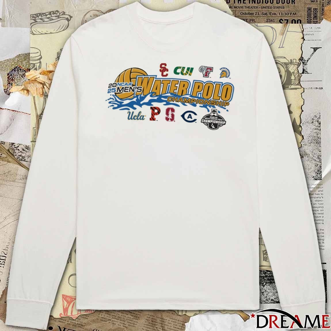 2025 NCAA National Collegiate Men’s Water Polo Opening Finals Champion Logos t-shirt