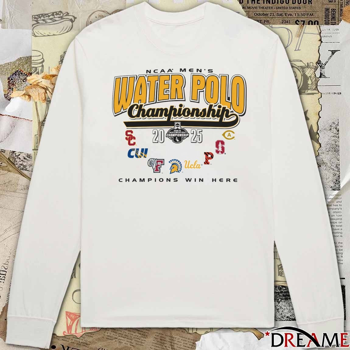 2025 NCAA National Collegiate Men’s Water Polo Opening Finals Champion Win Here t-shirt