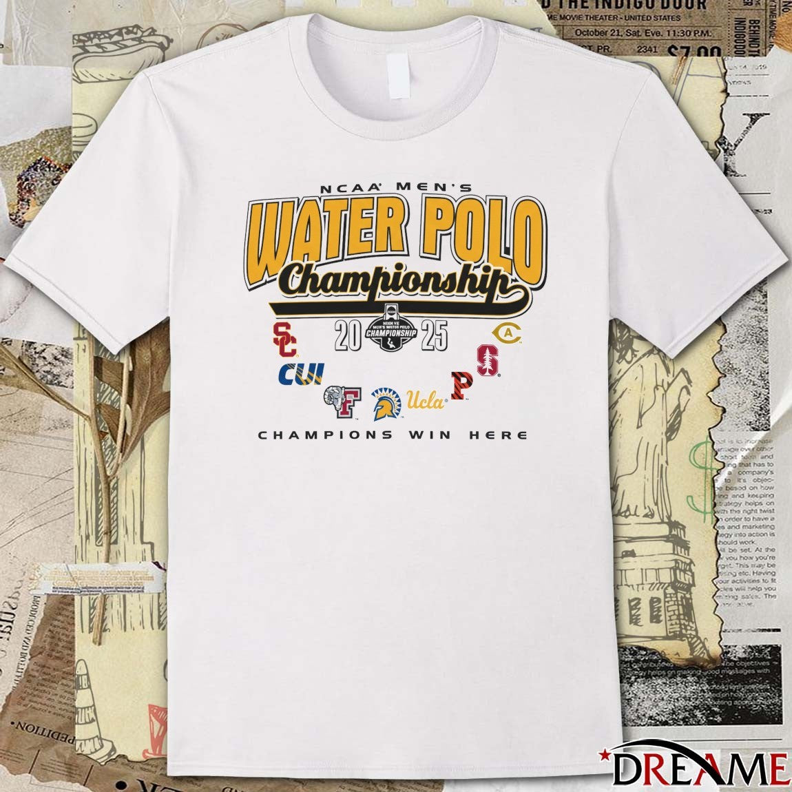 2025 NCAA National Collegiate Men’s Water Polo Opening Finals Champion Win Here t-shirt