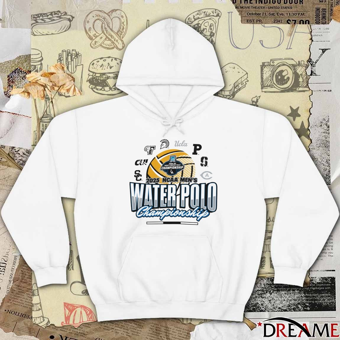 2025 NCAA National Collegiate Men’s Water Polo Opening Finals Championship Logo t-shirt