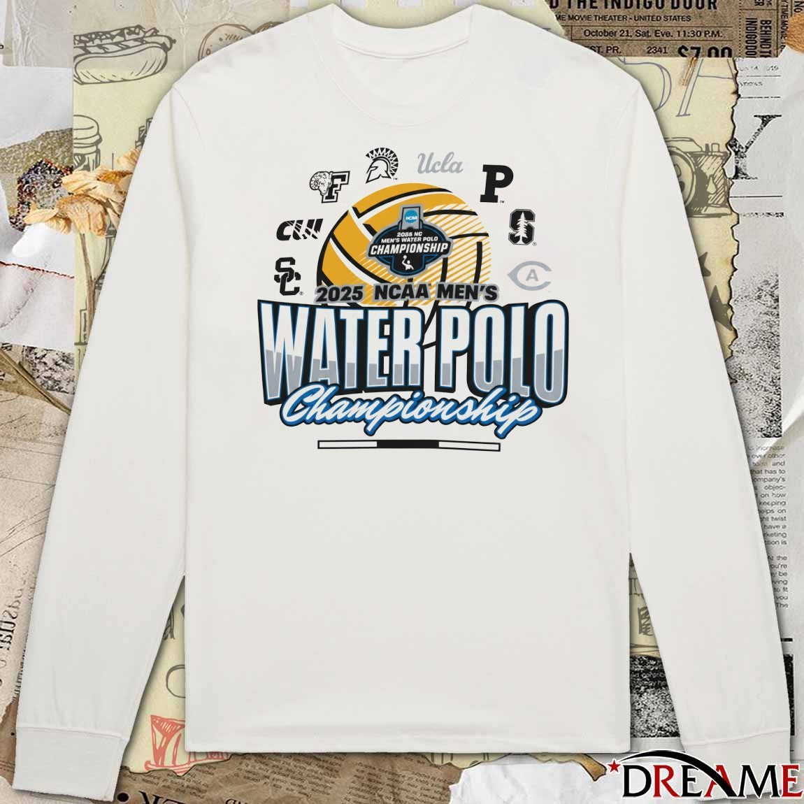 2025 NCAA National Collegiate Men’s Water Polo Opening Finals Championship Logo t-shirt