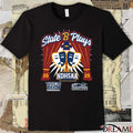 2025 NDHSAA State B Plays Vision Zero Farmers Union Logo t-shirt