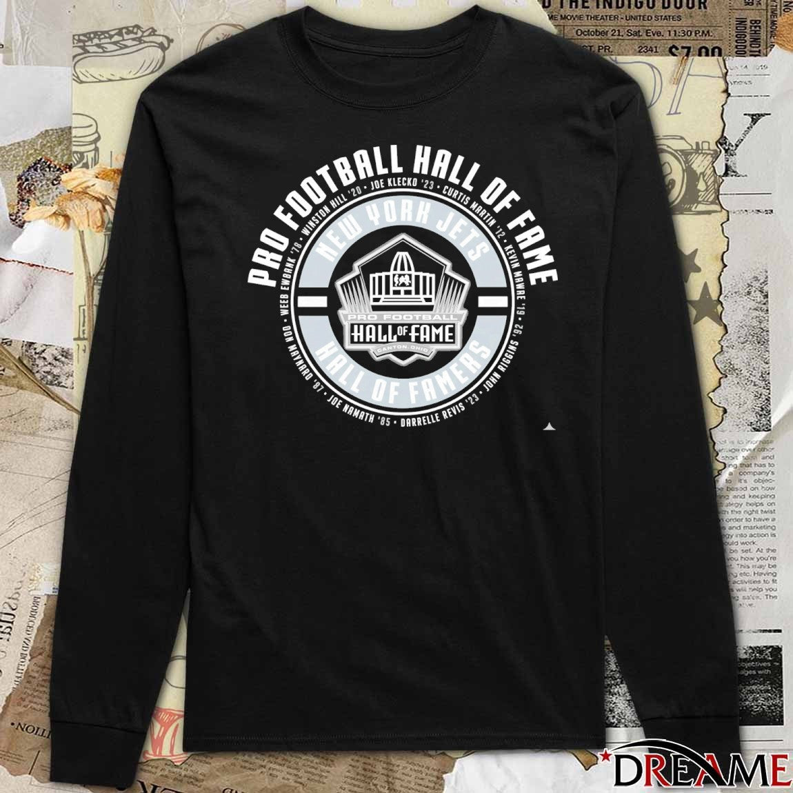 2025 New York Jets Pro Football Hall of Famers Canton Ohio t-shirt