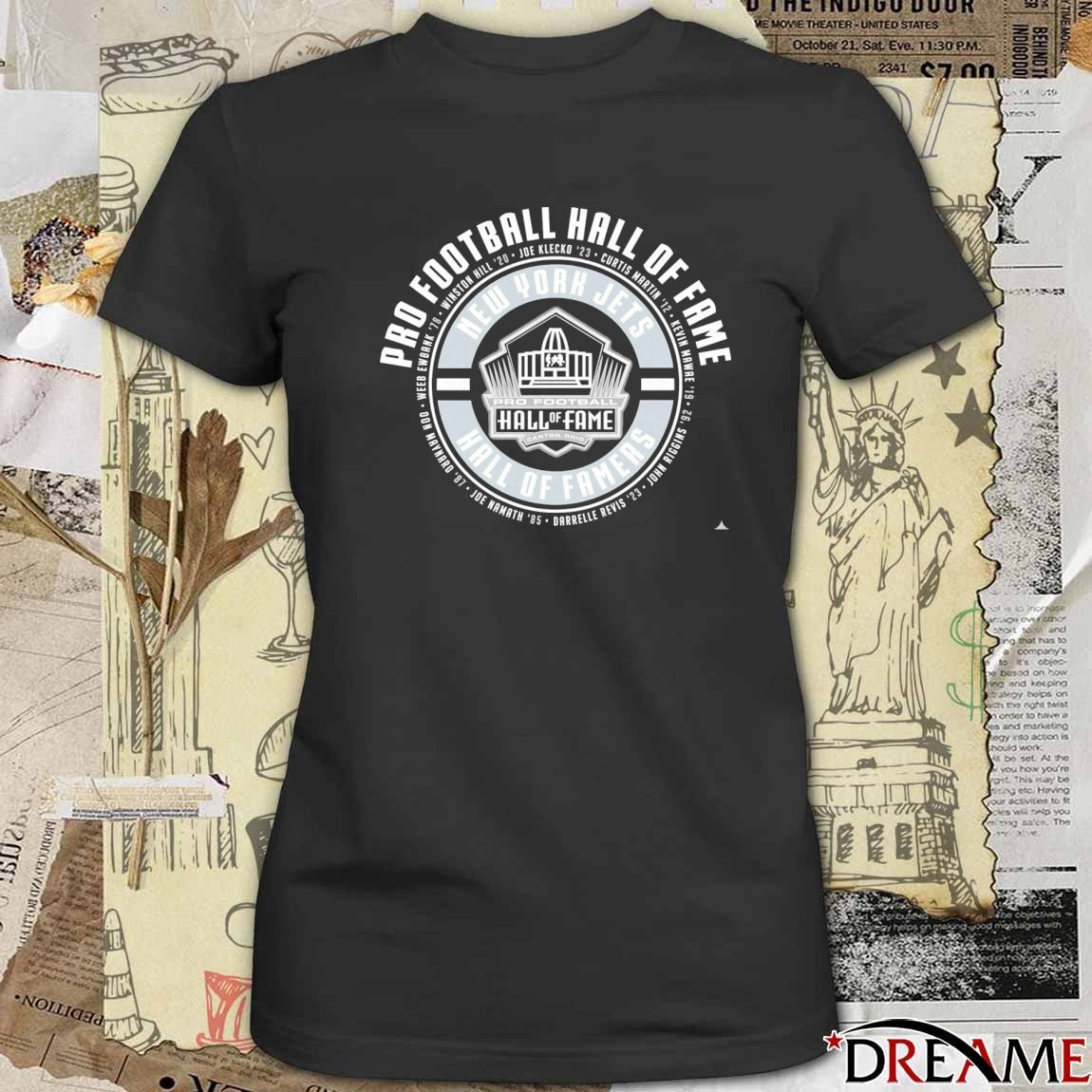 2025 New York Jets Pro Football Hall of Famers Canton Ohio t-shirt