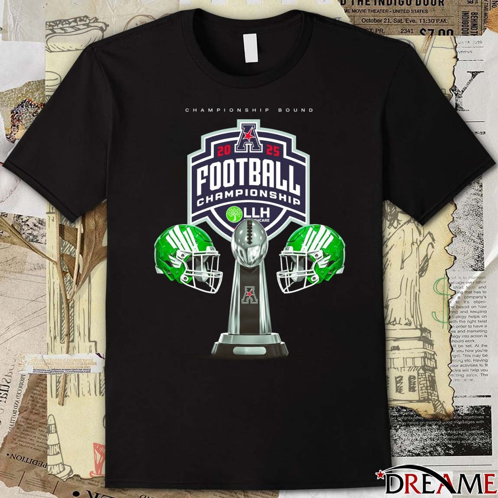 2025 North Texas Mean Green American Conference football Championship Bound t-shirt