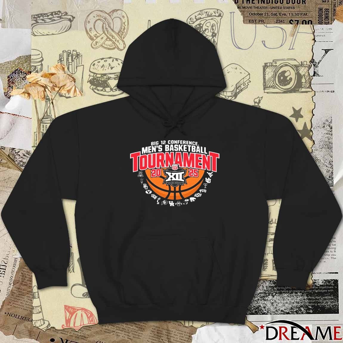 2025 Phillips 66 Big 12 Conference Men’s Basketball Tournament Championship t-shirt