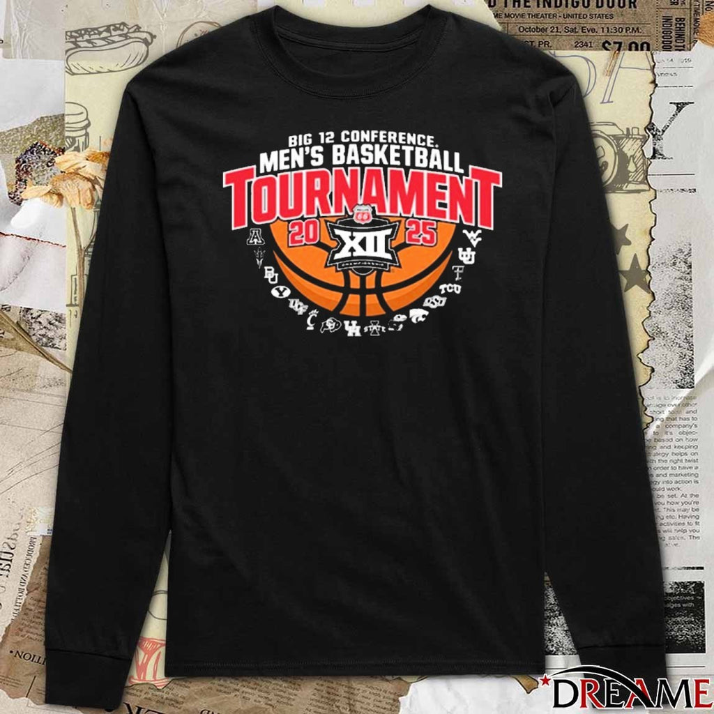 2025 Phillips 66 Big 12 Conference Men’s Basketball Tournament Championship t-shirt