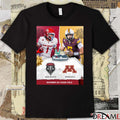 2025 Rate Bowl New Mexico Lobos Vs Minnesota Golden Gophers December 26 Poster t-shirt