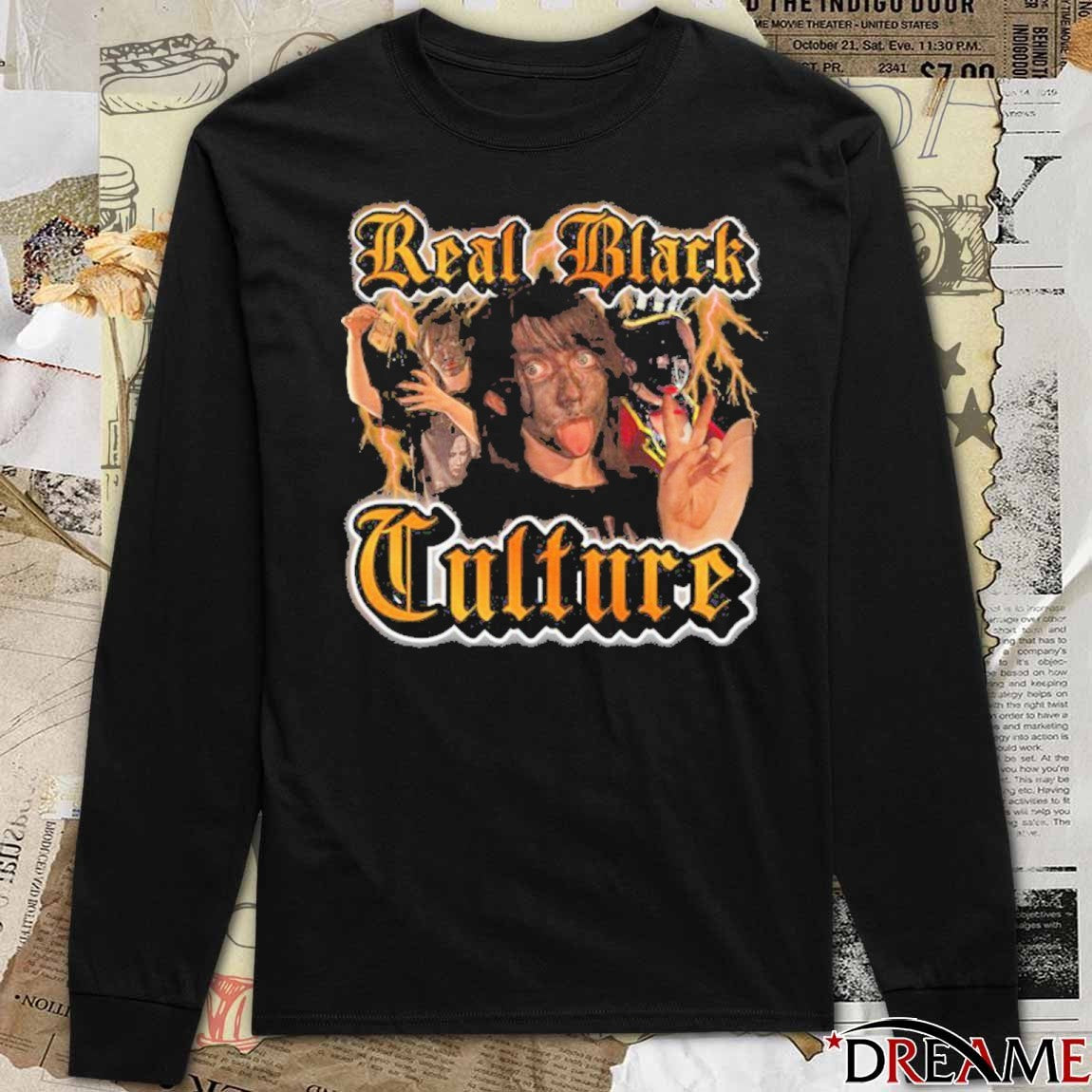 2025 Real Black Culture graphic t-shirt