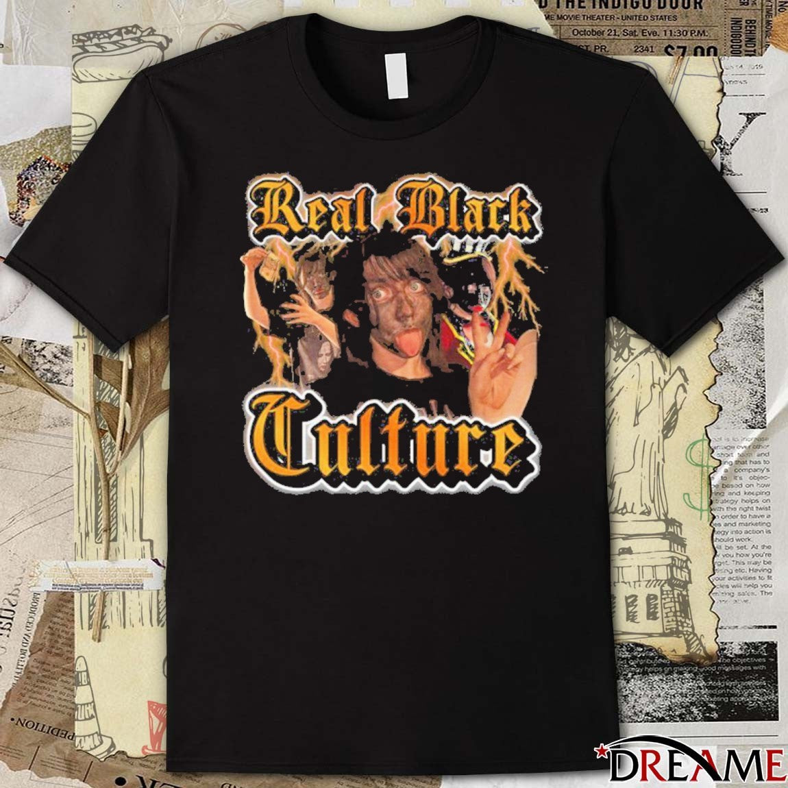 2025 Real Black Culture graphic t-shirt