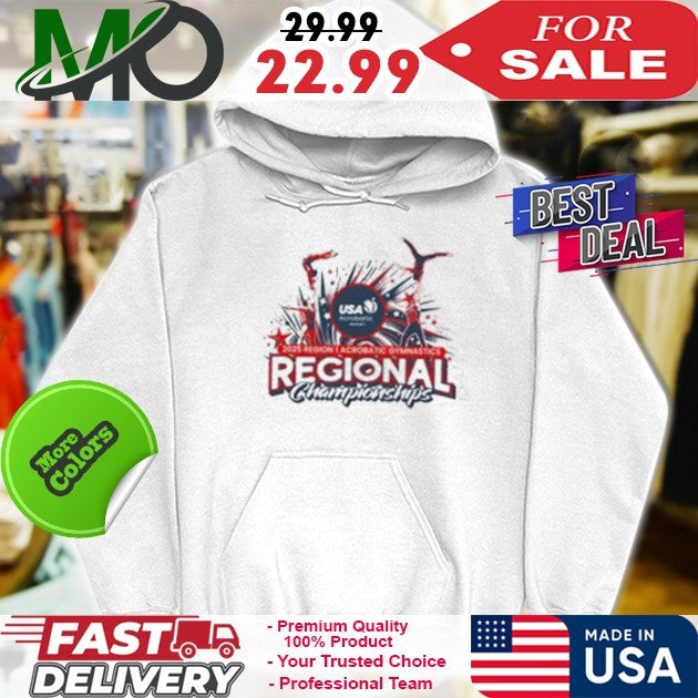 2025 Region 1 Acrobatic Gymnastics Regional Championships Shirt