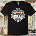 2025 Shiloh Christian Saints State Champions Football Logo t-shirt