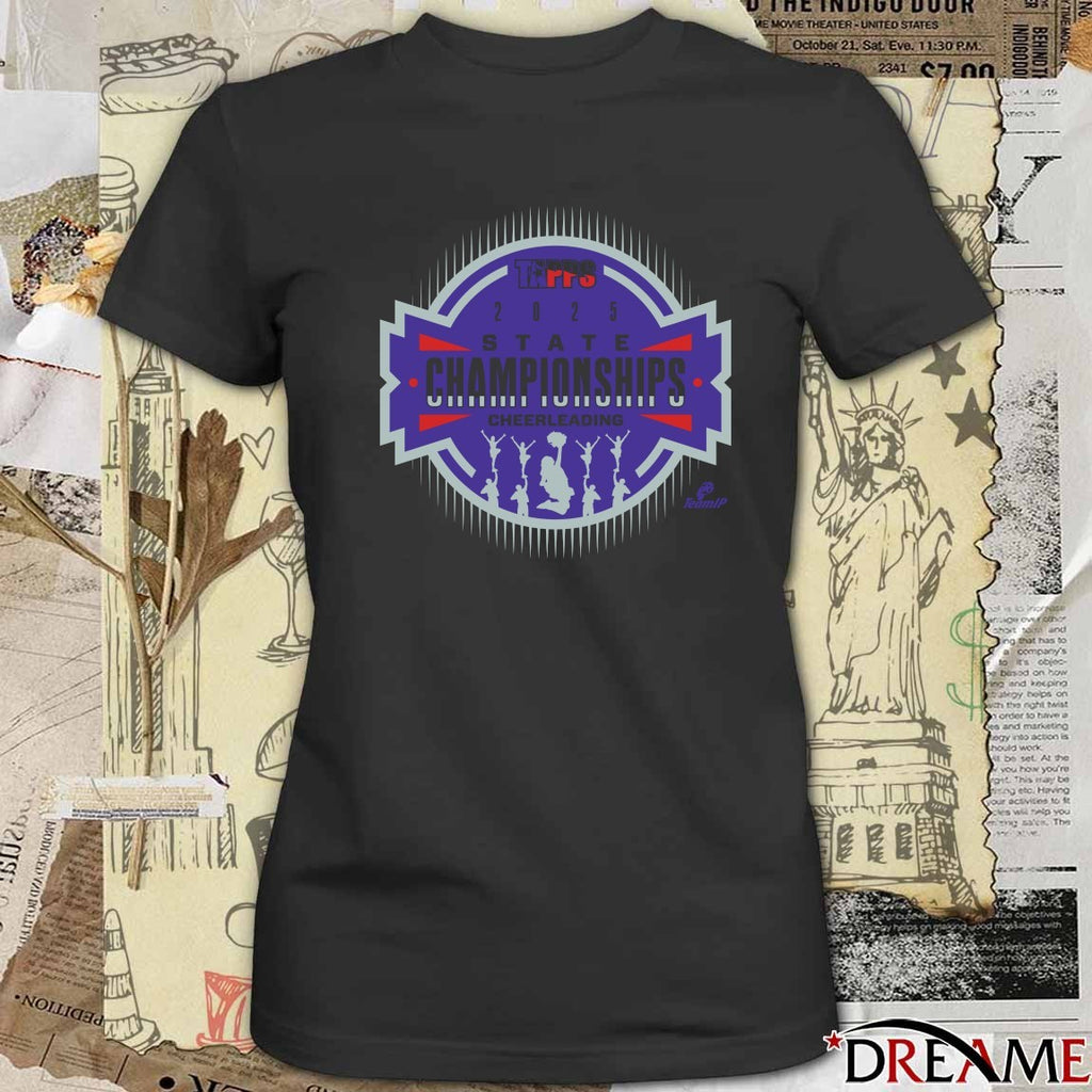 2025 TAPPS Cheerleading State Championships Logo t-shirt