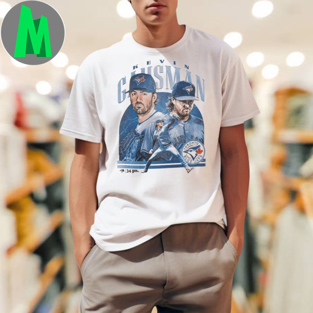 2025 Toronto Blue Jays Kevin Gausman Baseball T-Shirt MLB Fan Apparel