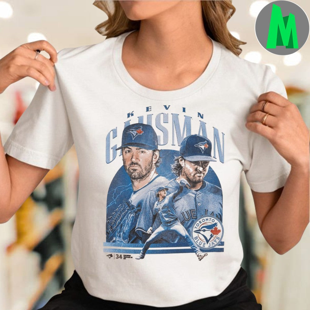 2025 Toronto Blue Jays Kevin Gausman Baseball T-Shirt MLB Fan Apparel