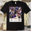 2025 Valero Alamo Bowl TCU Horned Frogs defeated USC Trojans Final Score 30 – 27 Poster t-shirt