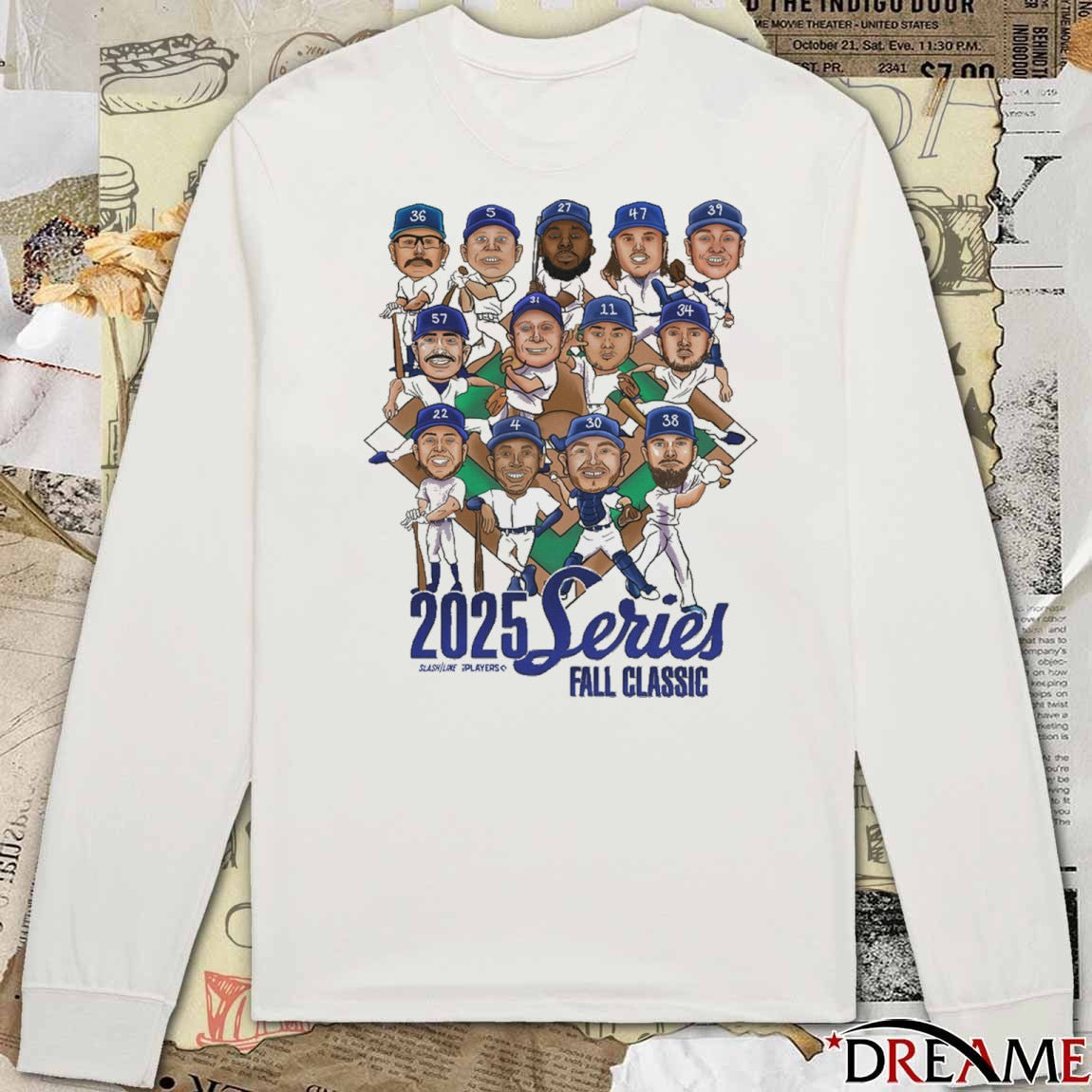 2025 World Series Fall Classic Los Angeles Dodgers Defeat Toronto Blue Jays Caricatures t-shirt