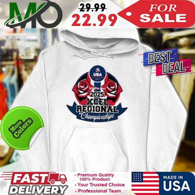 2025 Xcel Regional Championships Gold-Sapphire Shirt