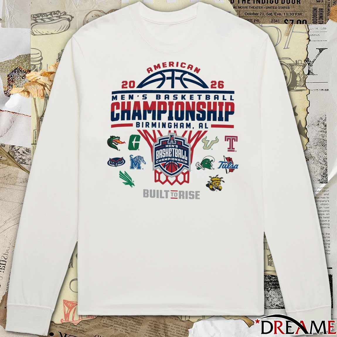 2026 American Athletic Conference Men’s Basketball Championship Birmingham, Alabama March 2026 t-shirt