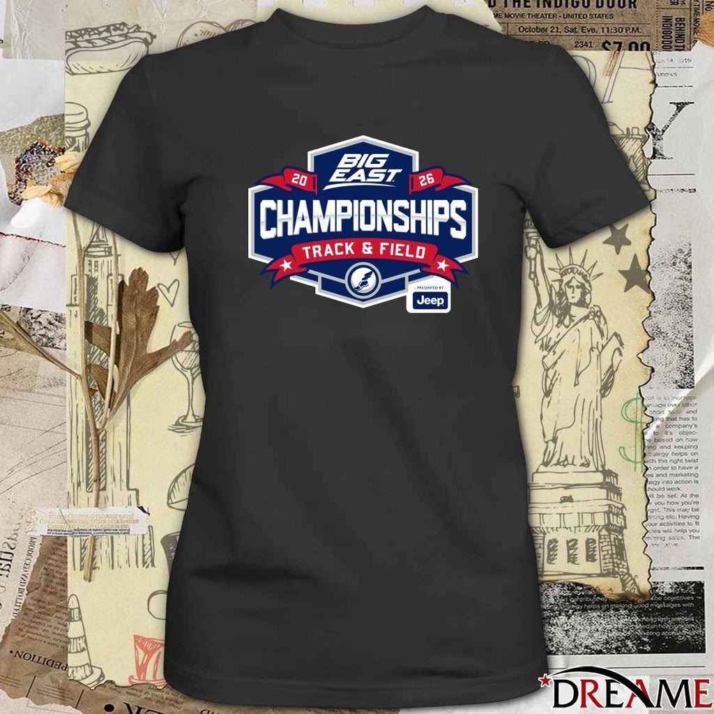 2026 Bigeast Championships Indoor Track and Field Magnet t-shirt