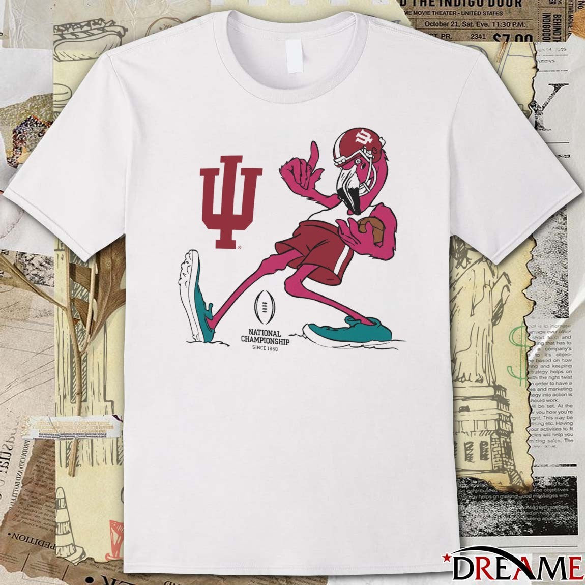 2026 CFP National Championship Indiana Flamingo Logos hoodie and t-shirt