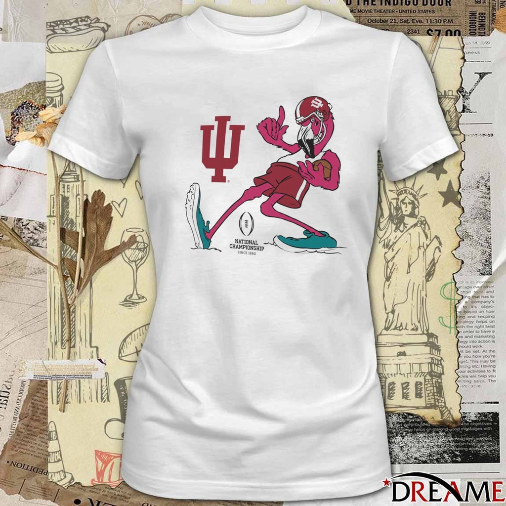 2026 CFP National Championship Indiana Flamingo Logos hoodie and t-shirt