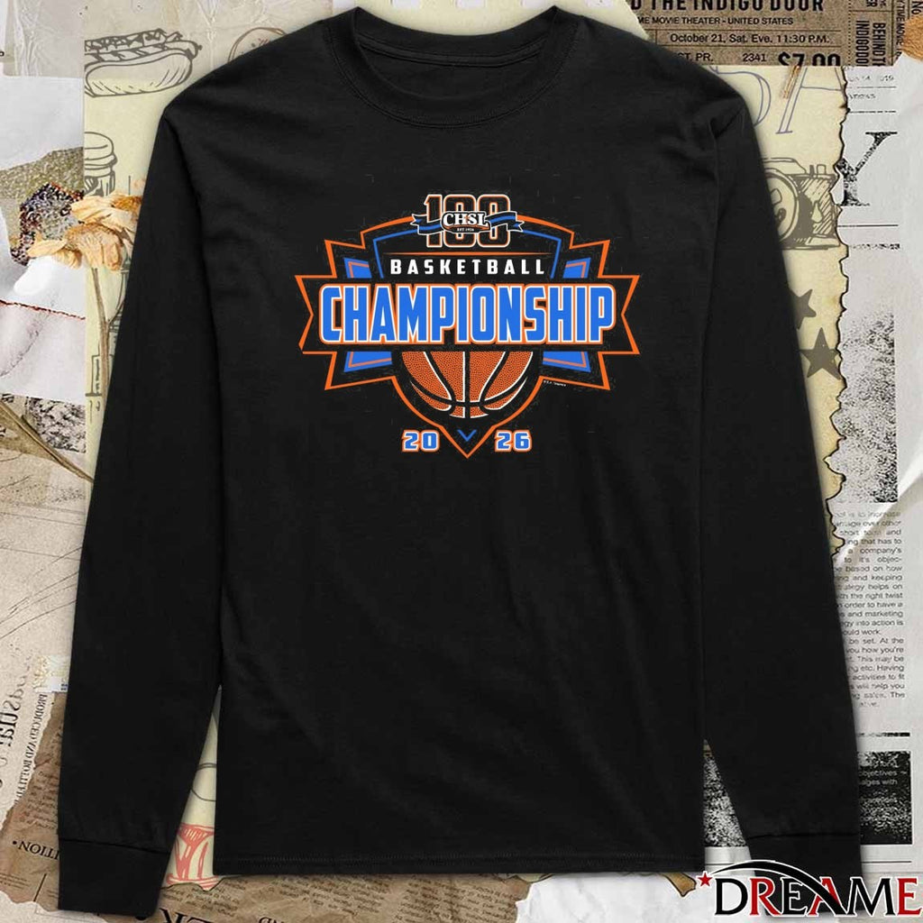 2026 CHSI Basketball Championship Logo t-shirt