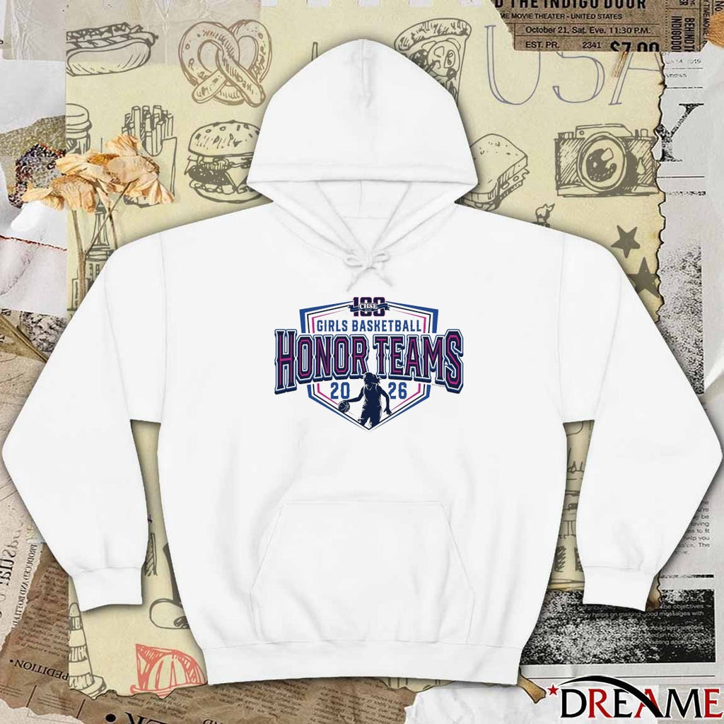 2026 CHSL Girls Basketball Honor Teams Logo t-shirt