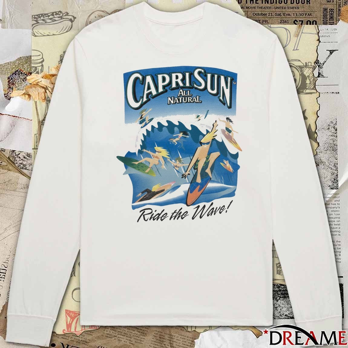 2026 Capri Sun All Natural Ride The Wave t-shirt