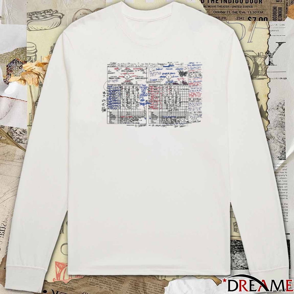 2026 Chicago Cubs Pat Hughes Scorecard t-shirt